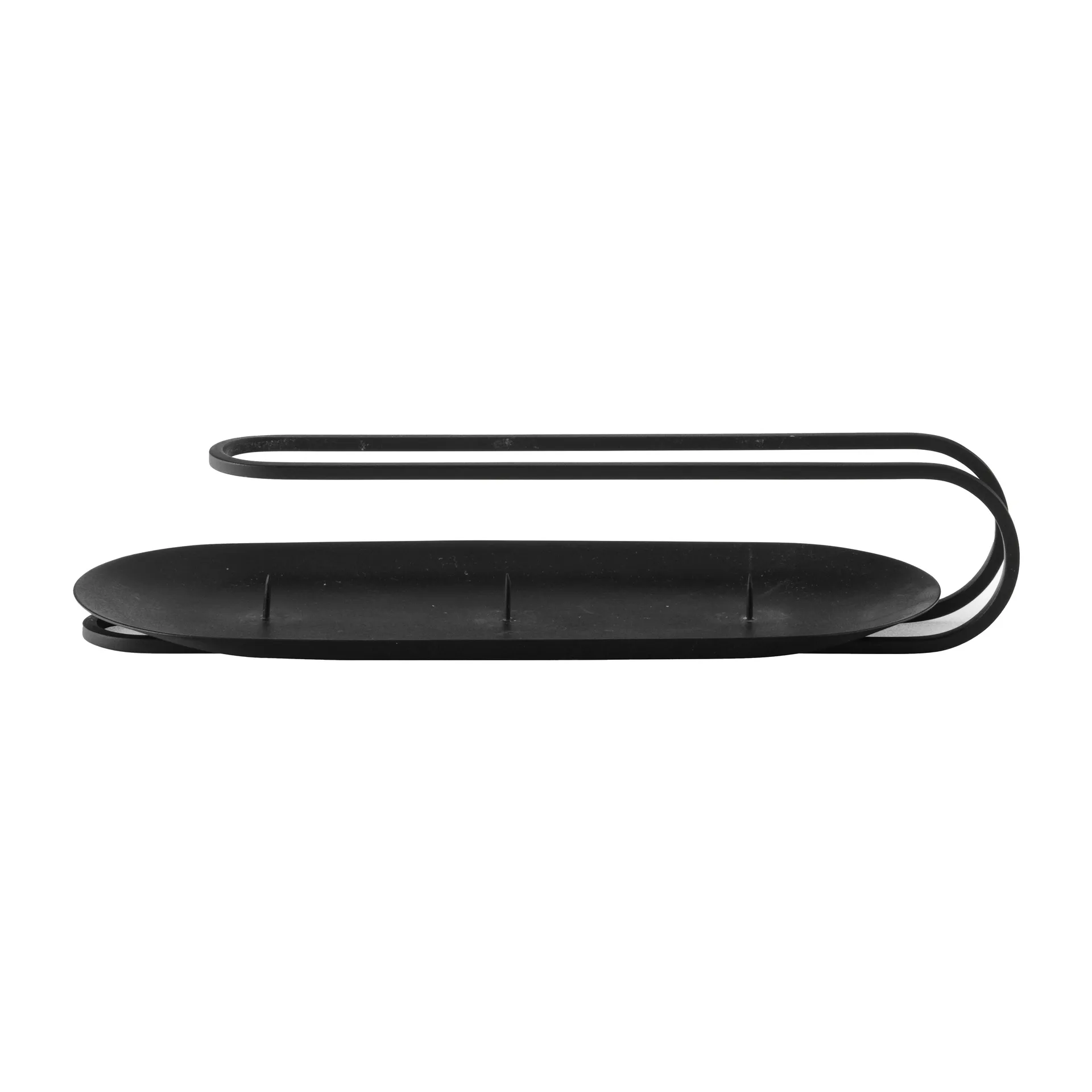 Clip candlestick for 3 candles 5 cm, Black Audo Copenhagen