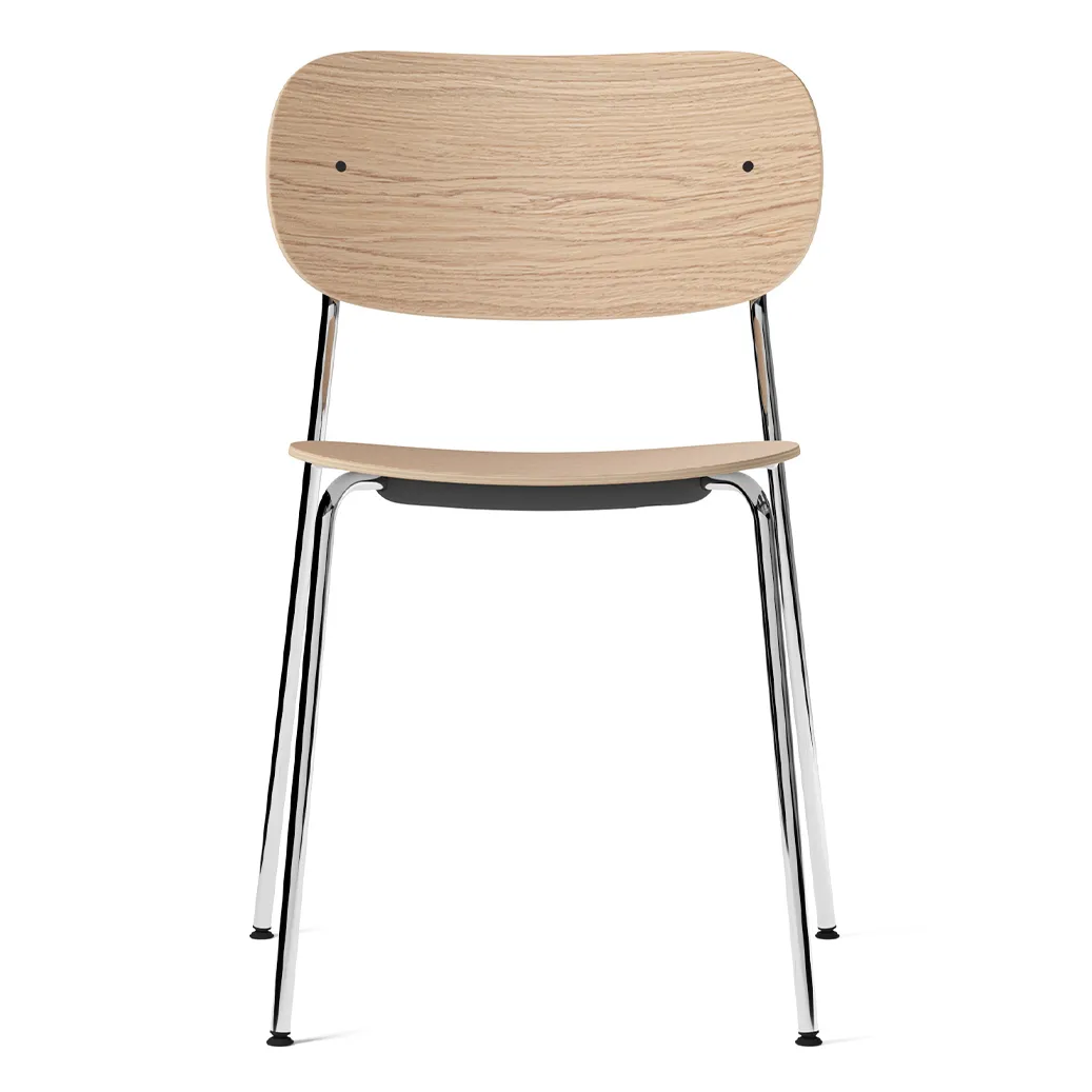 Co chair chromed legs, oak Audo Copenhagen