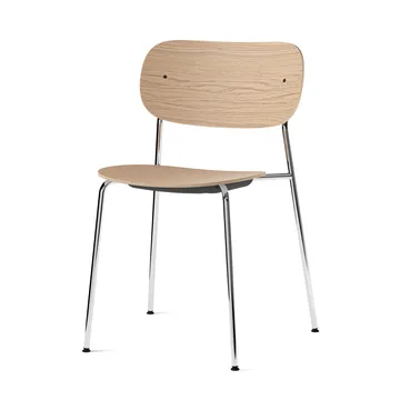 Co chair chromed legs - oak - Audo Copenhagen