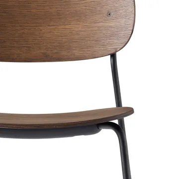 Co dining chair black legs - Dark stained oak - Audo Copenhagen