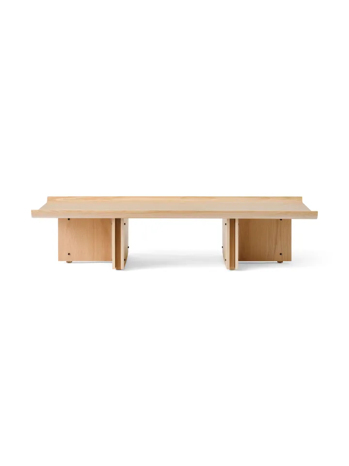 Conrad Lounge Table Oak - Natural oak, 149x74 cm - Audo Copenhagen