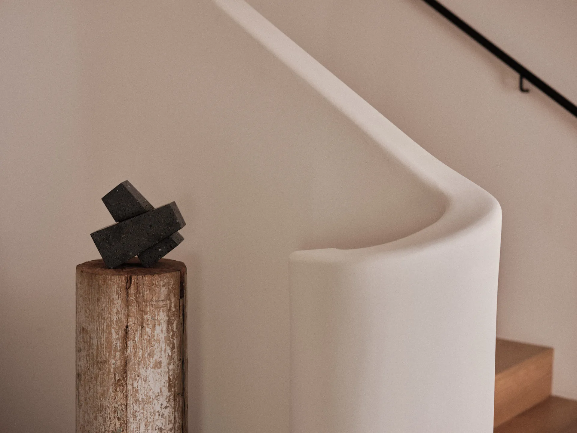 Converge bookends, Lava stone Audo Copenhagen