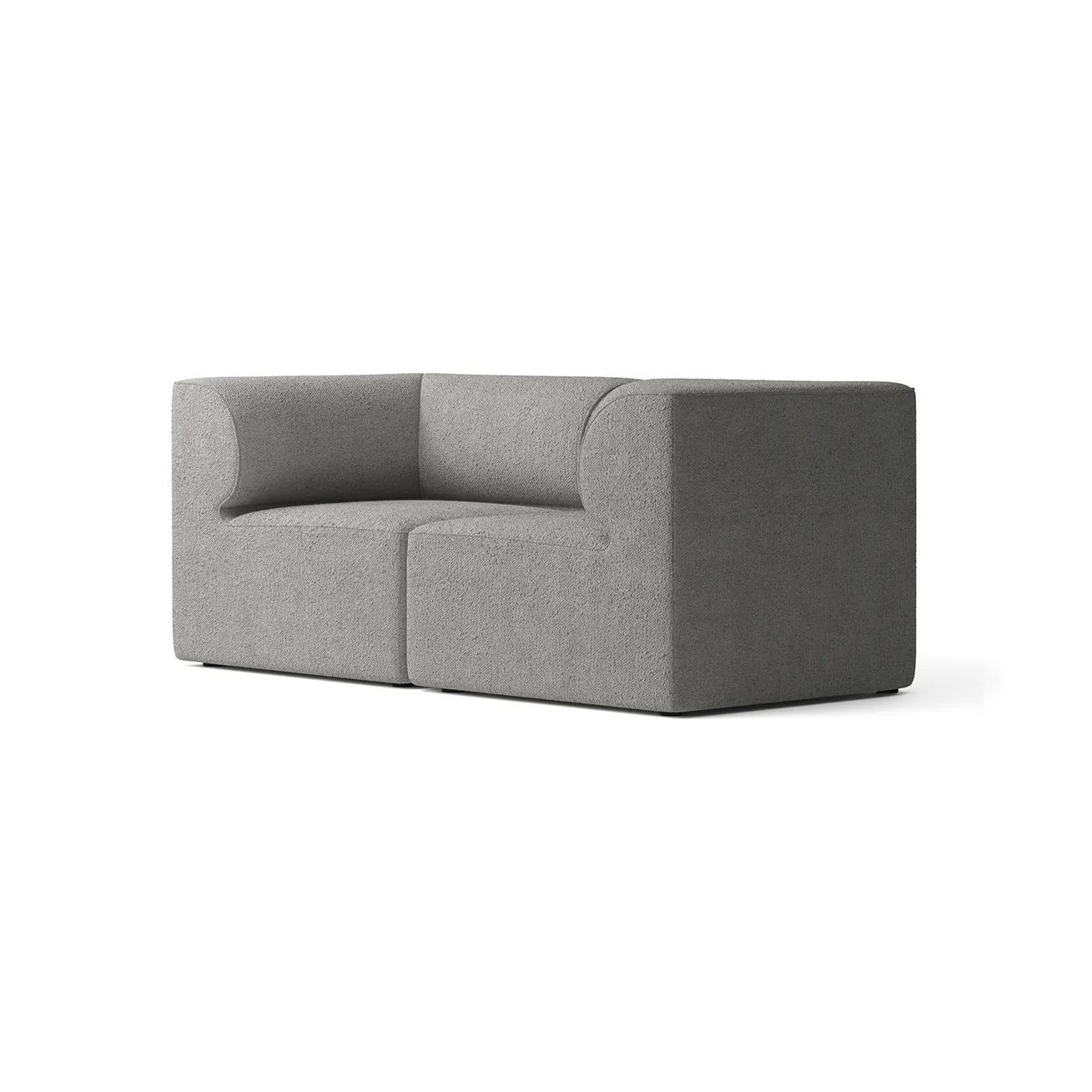 Eave 86 modular sofa configuration 1, Audo Bouclé 16 (Dark Grey) Audo Copenhagen