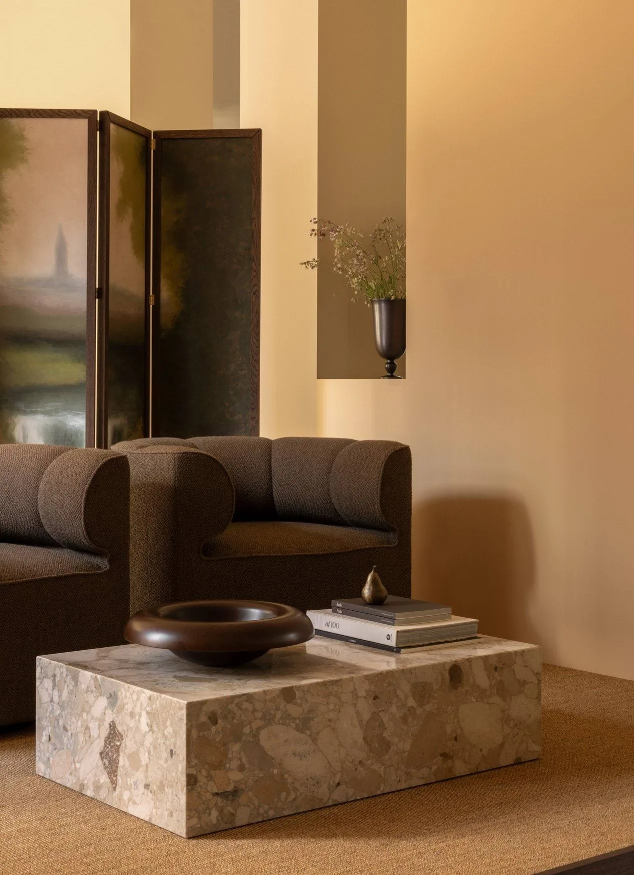 Eave Seamline lounge chair, Siennatonal 12 Audo Copenhagen