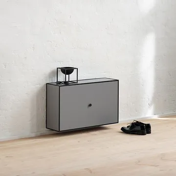Frame shoe shelf - dark grey - Audo Copenhagen