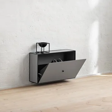 Frame shoe shelf - dark grey - Audo Copenhagen