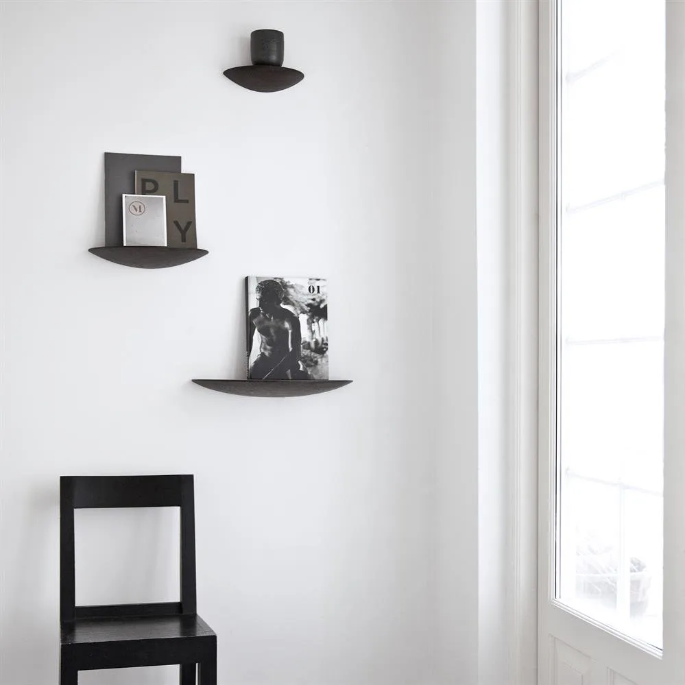 Gridy Fungi shelf black, large Audo Copenhagen