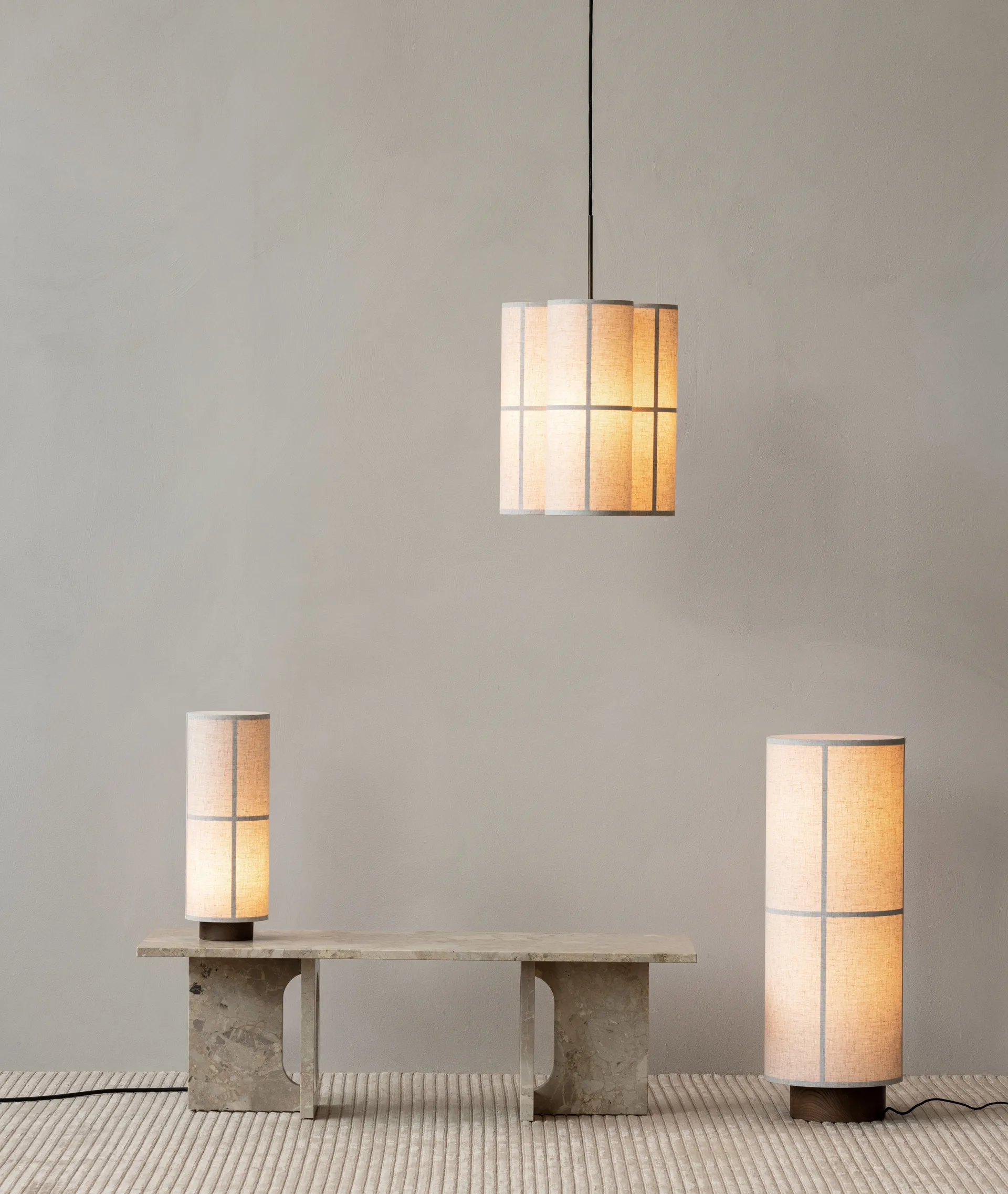 Hashira floor lamp, Raw Audo Copenhagen
