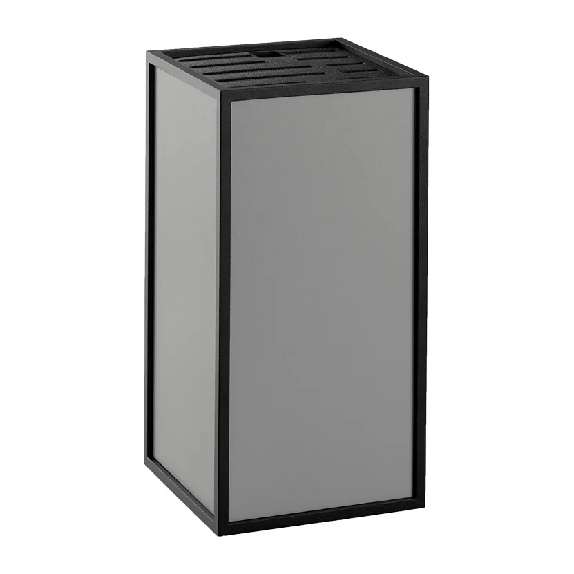 K'Block knife block, Dark grey Audo Copenhagen
