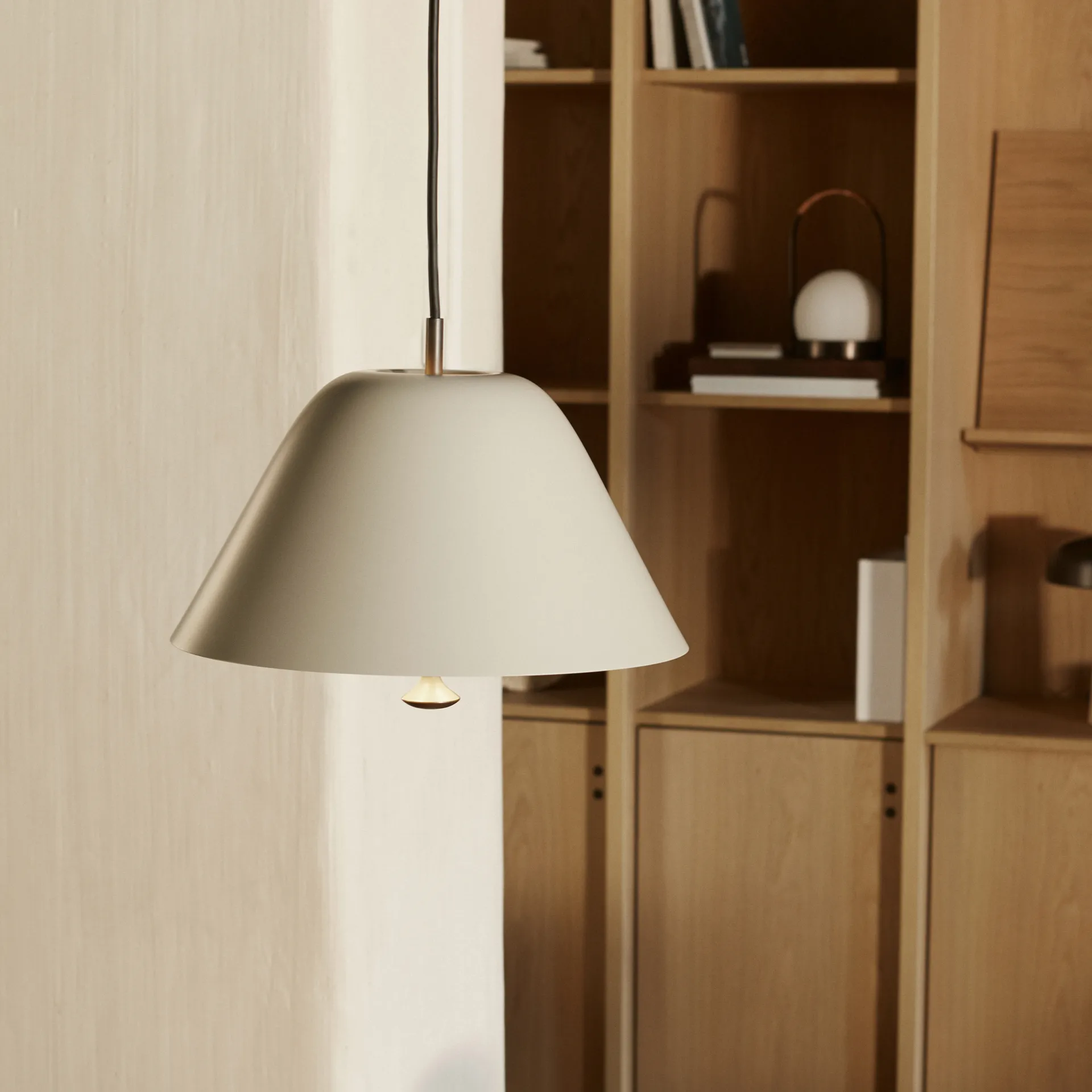 Levitate pendant lamp Ø28 cm, Grey-bronzed brass Audo Copenhagen