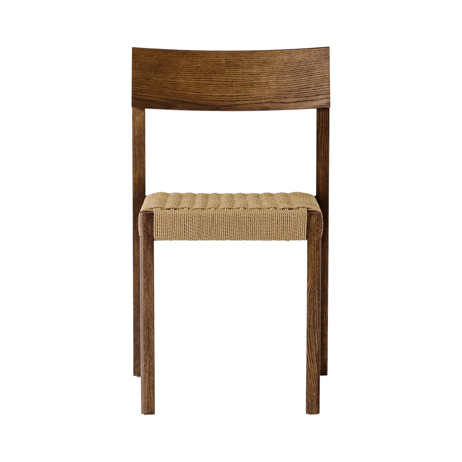 Mauro chair, Dark stained oak-paper cord Audo Copenhagen