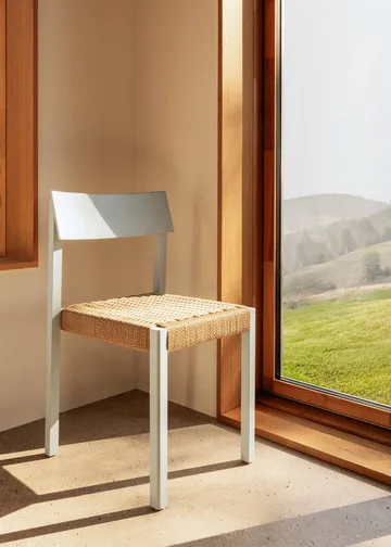 Mauro chair - Dark stained oak-paper cord - Audo Copenhagen