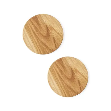 New Norm coaster i trä 2-pack - Oiled oak - Audo Copenhagen