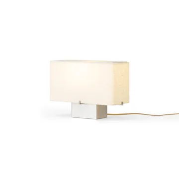 Nonna table lamp 24 cm - Brushed aluminium-sand - Audo Copenhagen