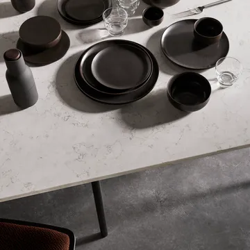 Norm plate Ø27 cm - Dark Glazed - Audo Copenhagen