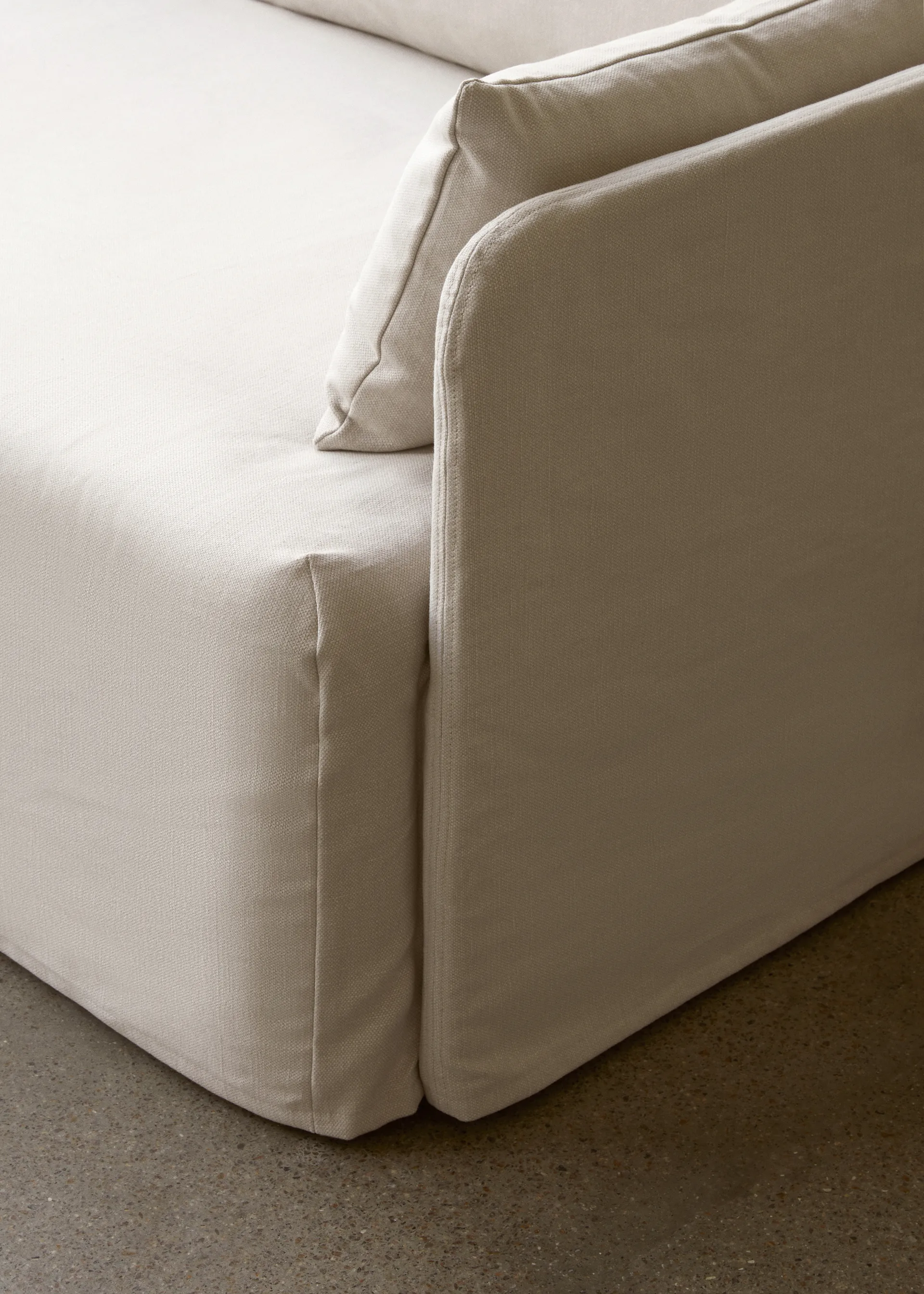Offset loose upholstery for 3-seater sofa, Logan Jasmine Audo Copenhagen