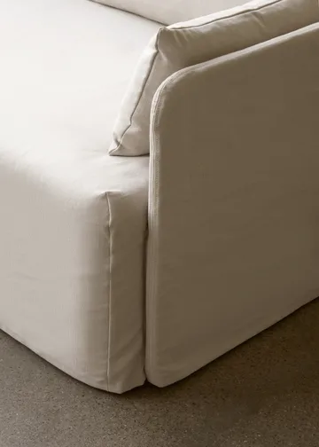 Offset sofa 2-seats - Logan Sand - Audo Copenhagen