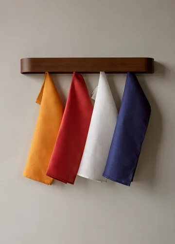 Papilio kitchen towel 40x64 cm 2-pack - Burnt sienna-white - Audo Copenhagen