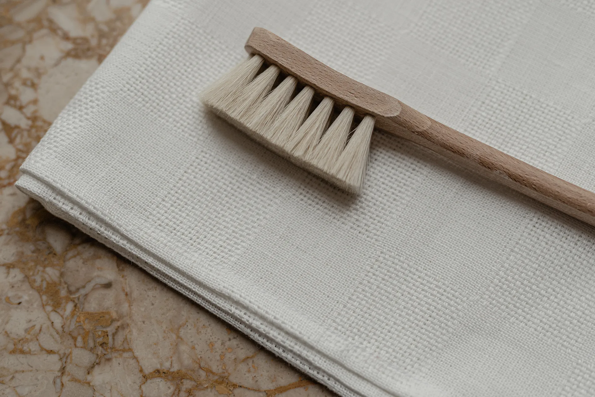 Papilio kitchen towel 40x64 cm 2-pack, Burnt sienna-white Audo Copenhagen