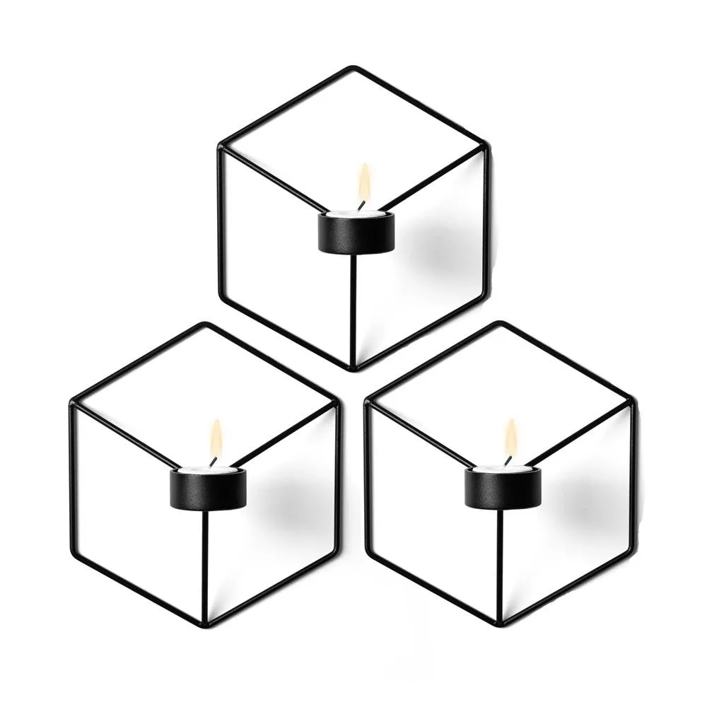 Pov wall candle 3-pack black,  Audo Copenhagen