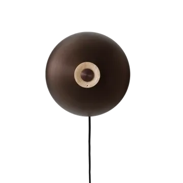 Reverse wall lamp - Bronzed aluminium - Audo Copenhagen