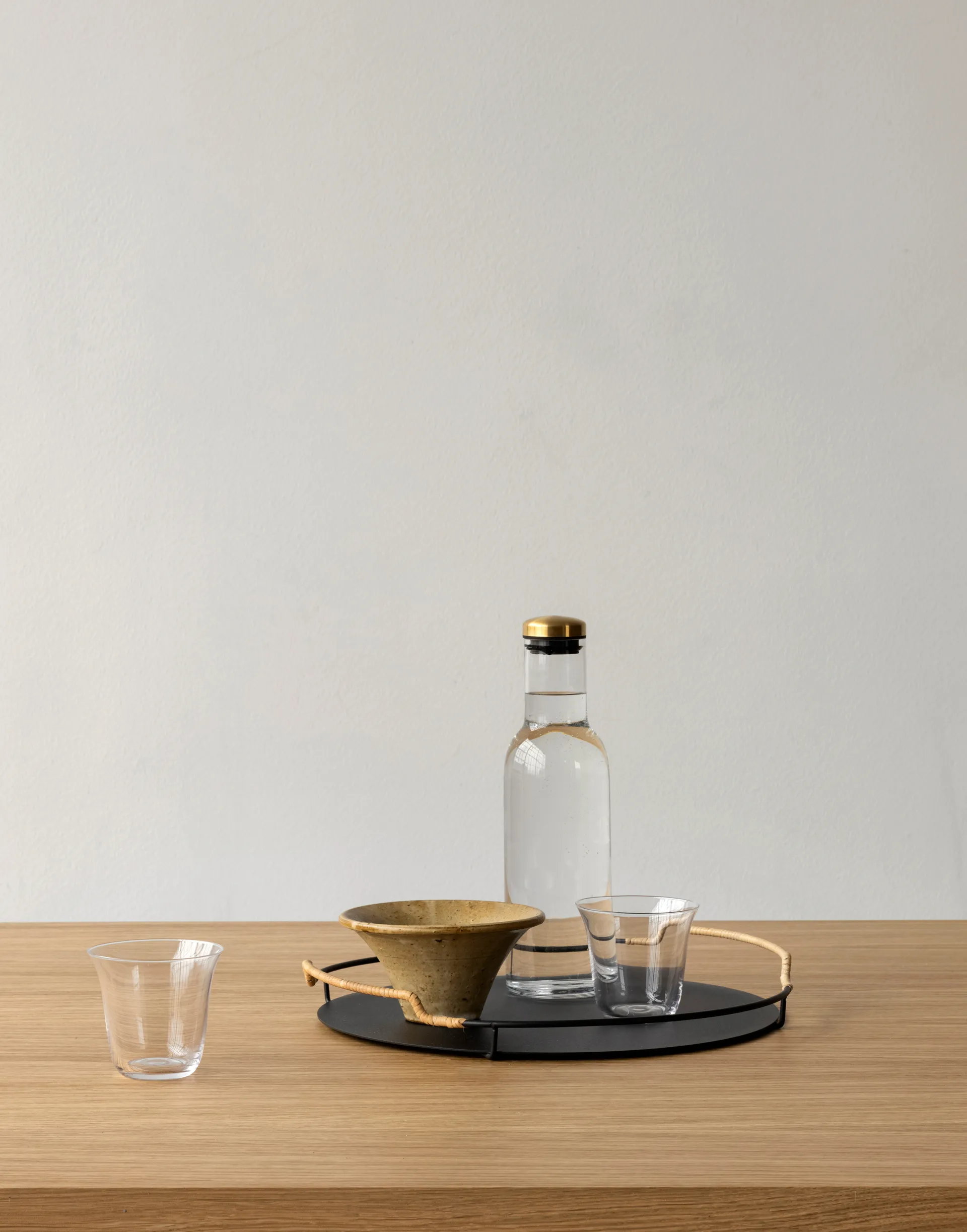 Strandgade drinking glass 8.6 cm 2-pack, Clear Audo Copenhagen