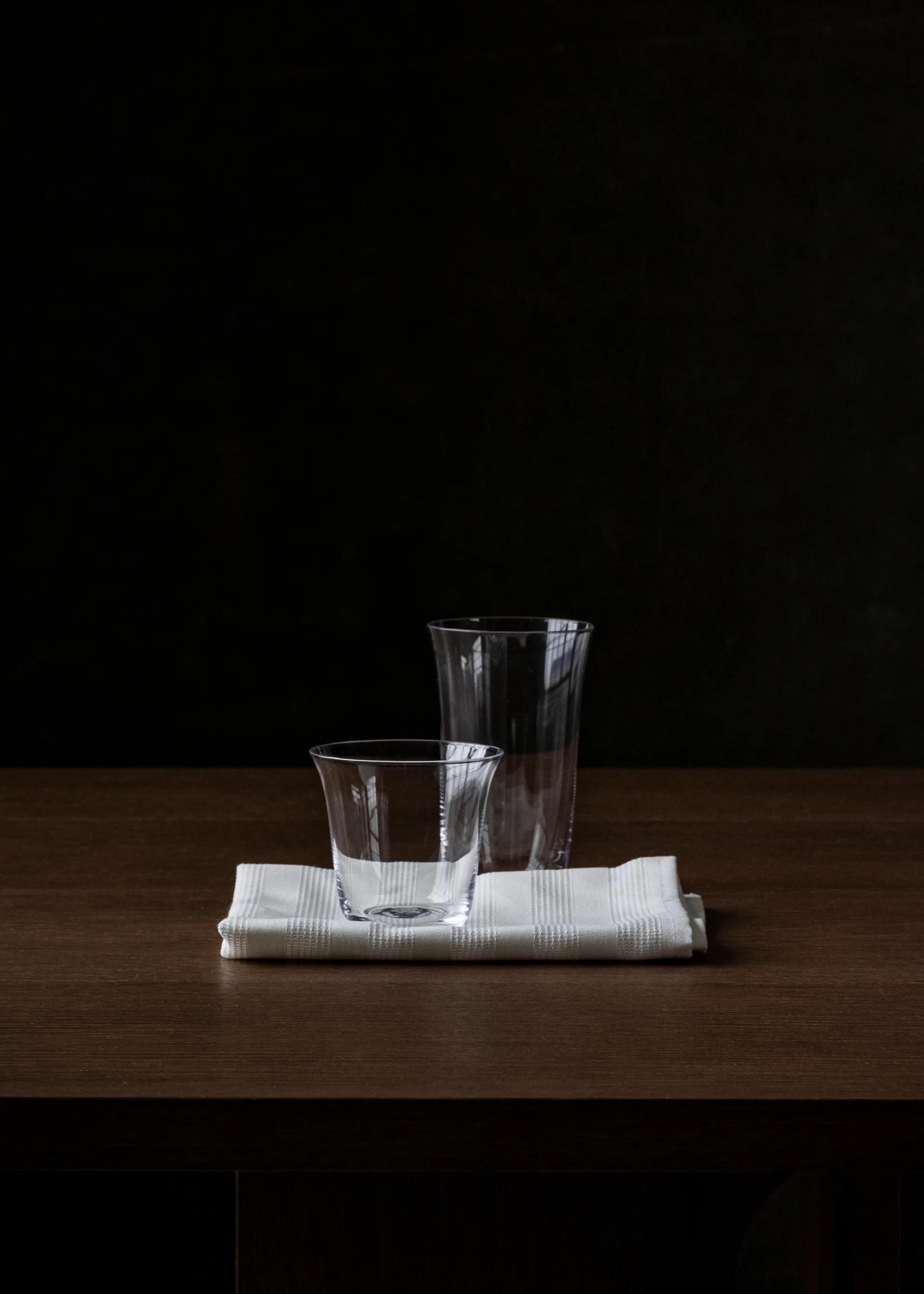 Strandgade drinking glass 8.6 cm 2-pack, Clear Audo Copenhagen
