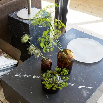 Troll vase M 12 cm - amber - Audo Copenhagen