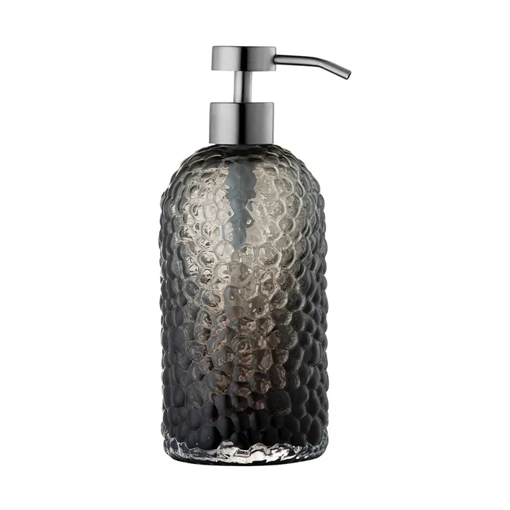 Arura soap dispenser 20 cm - Black-silver - AYTM