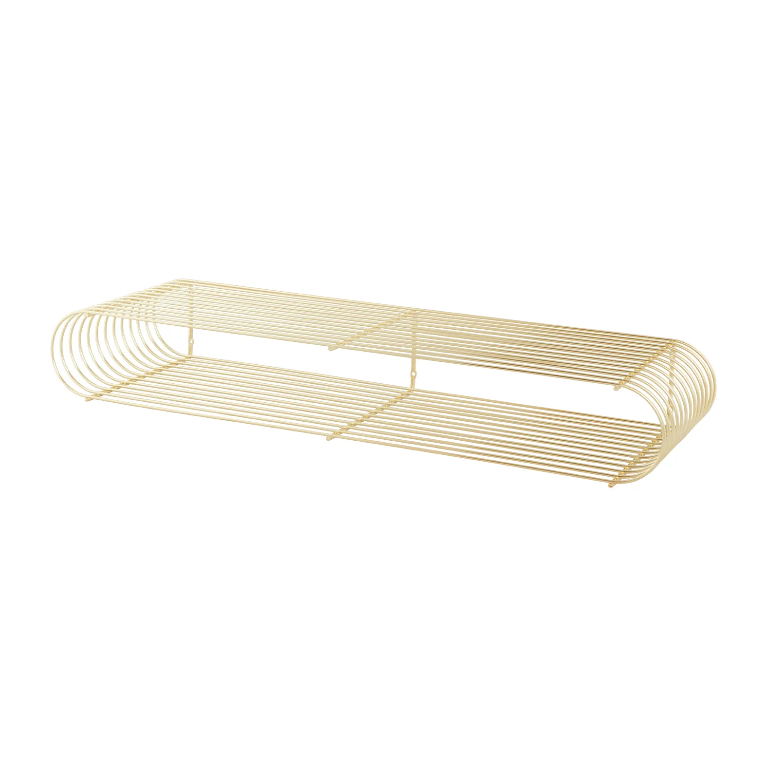 Curva shelf 80.4 cm, Gold AYTM