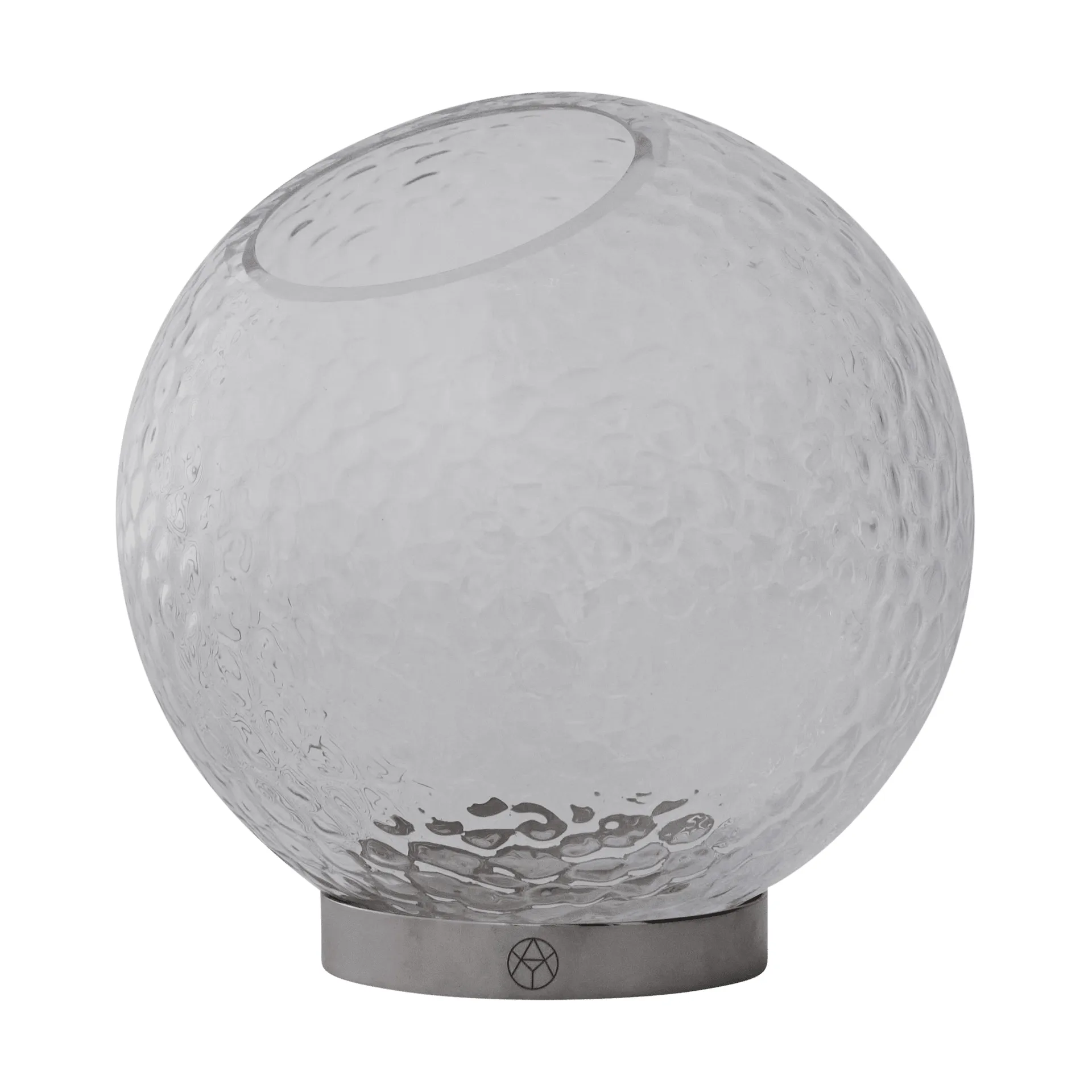Globe bubbles vase Ø17 cm, Clear AYTM