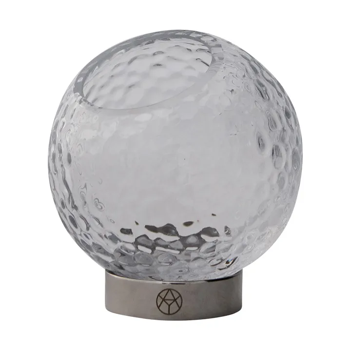 Globe candle holder Ø10 cm - Clear - AYTM