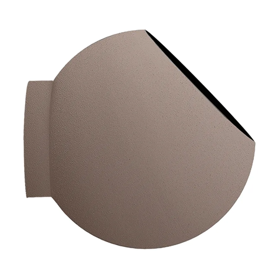 Globe flower pot wall Ø21 cm, Taupe AYTM