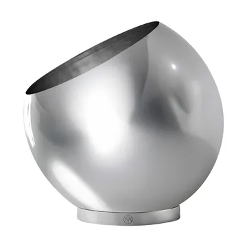 Globe flowerpot Ø37 cm - Silver - AYTM