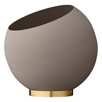 Globe flowerpot Ø37 cm - Taupe - AYTM