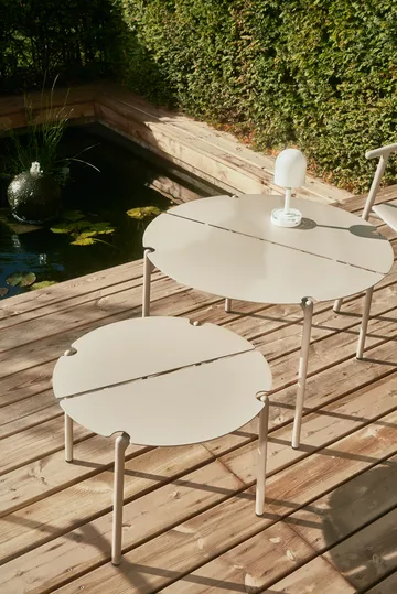 NOVO lounge table Ø70x45 cm - Black - AYTM