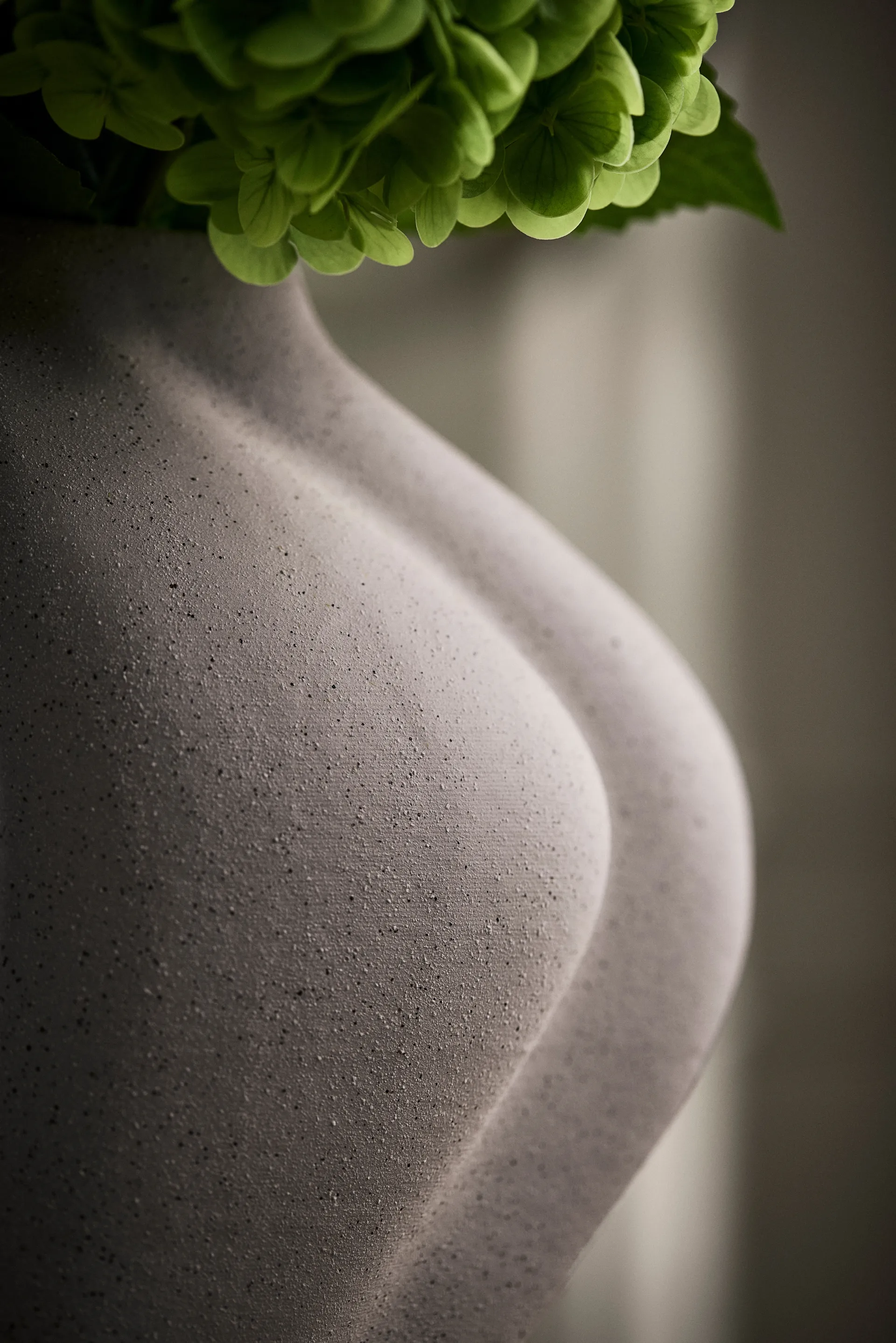 Saltare vase, Taupe, Ø13.8x30 cm AYTM