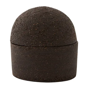 Terra storage jar with lid Ø10.7 cm - Java brown - AYTM