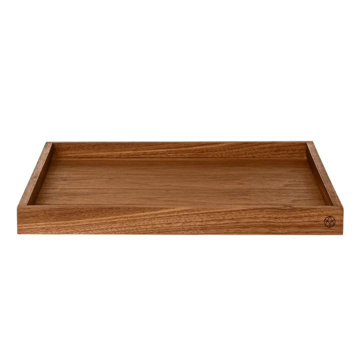 Unity square tray walnut - large - AYTM
