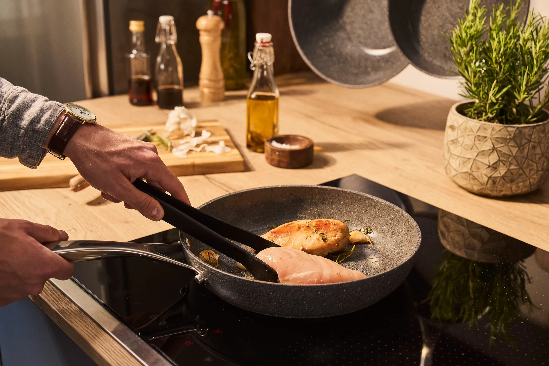 Ballarini Salina Ti-X Granit ceramic frying pan, 28 cm Ballarini