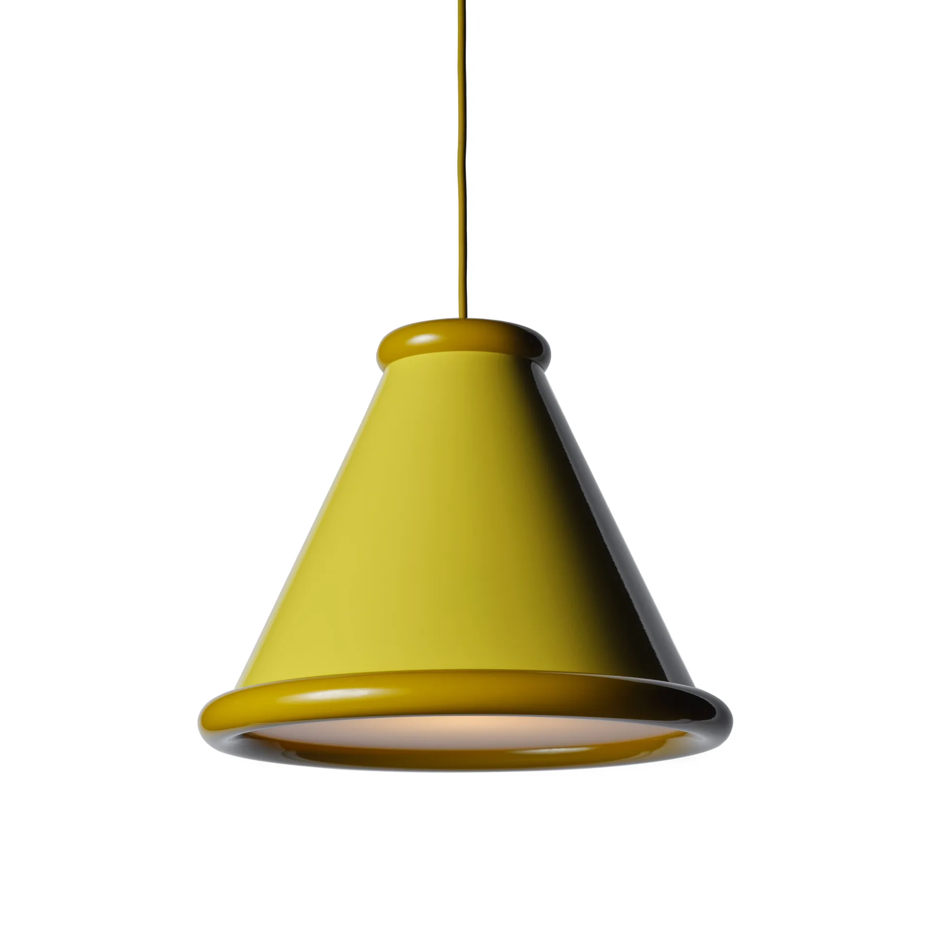 Belle pendant Ø36 cm, Zinc yellow-honey yellow Belid
