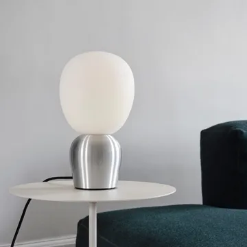 Buddy table lamp opalglass - Brushed aluminum - Belid