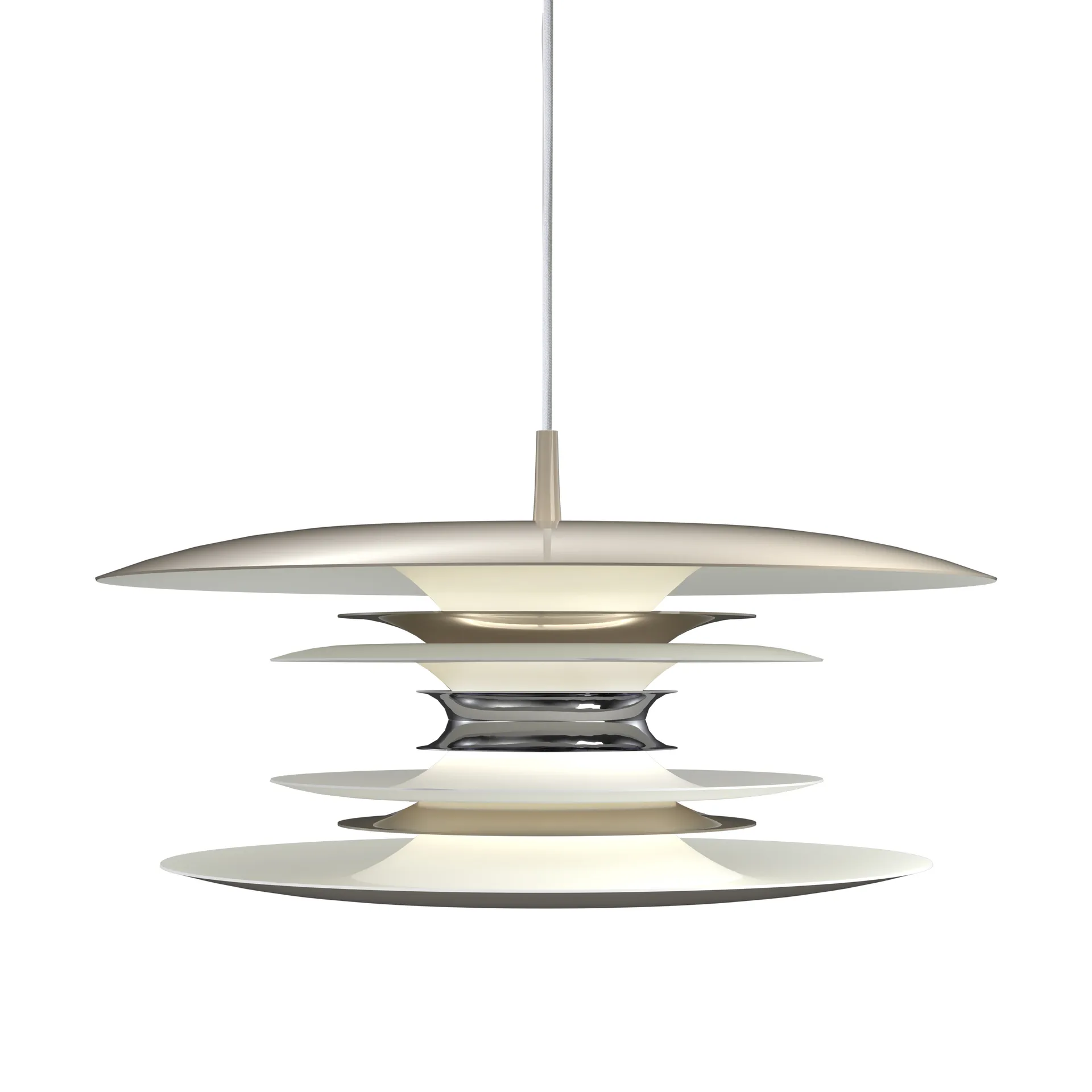 Diablo ceiling lamp Ø50 cm, Soft greige Belid