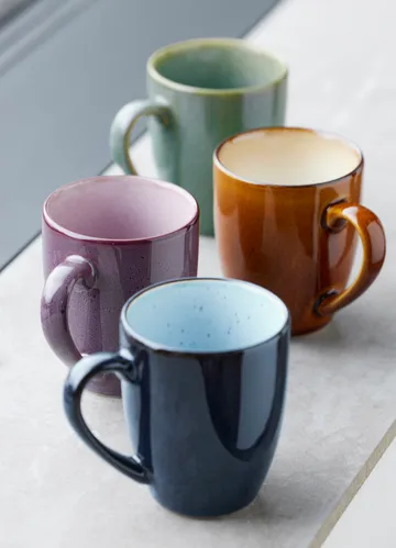 Bitz mug 30 cl - Dark green-light green - Bitz