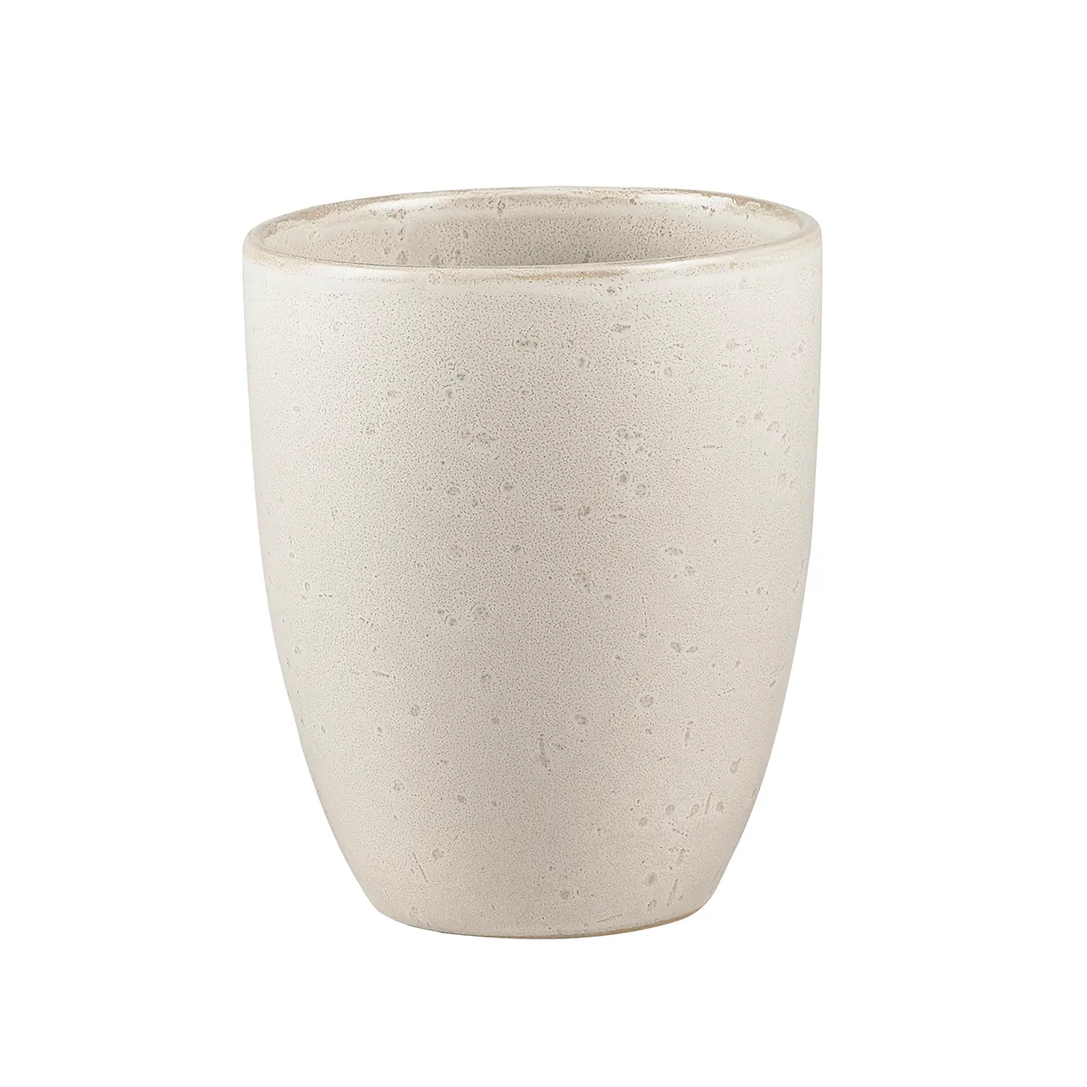 Bitz mug without handle 30 cl matte, matte cream white Bitz