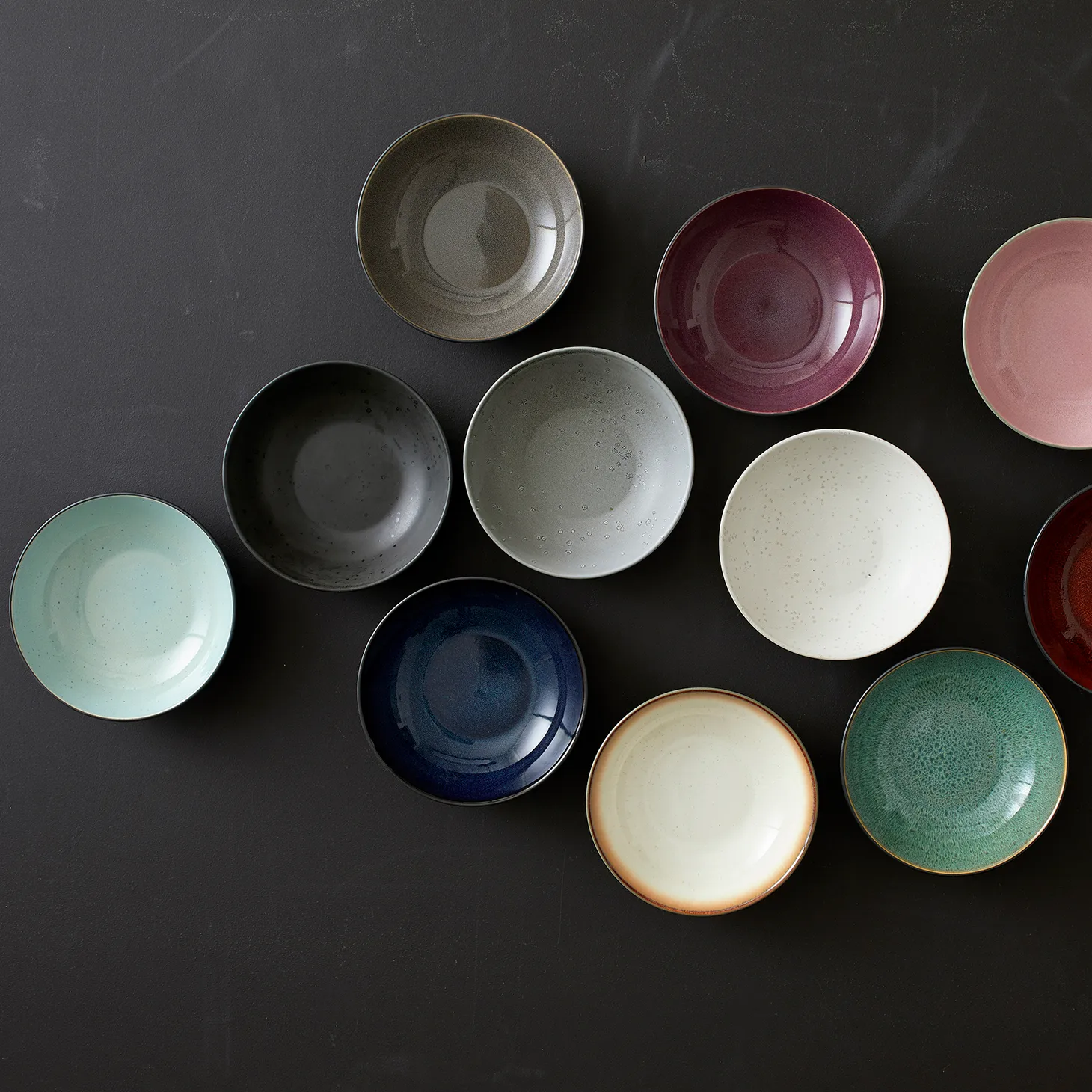 Bitz pasta bowl Ø20 cm black, black-dark blue Bitz