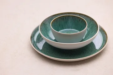 Bitz pasta bowl gastro Ø20 cm - White-green - Bitz