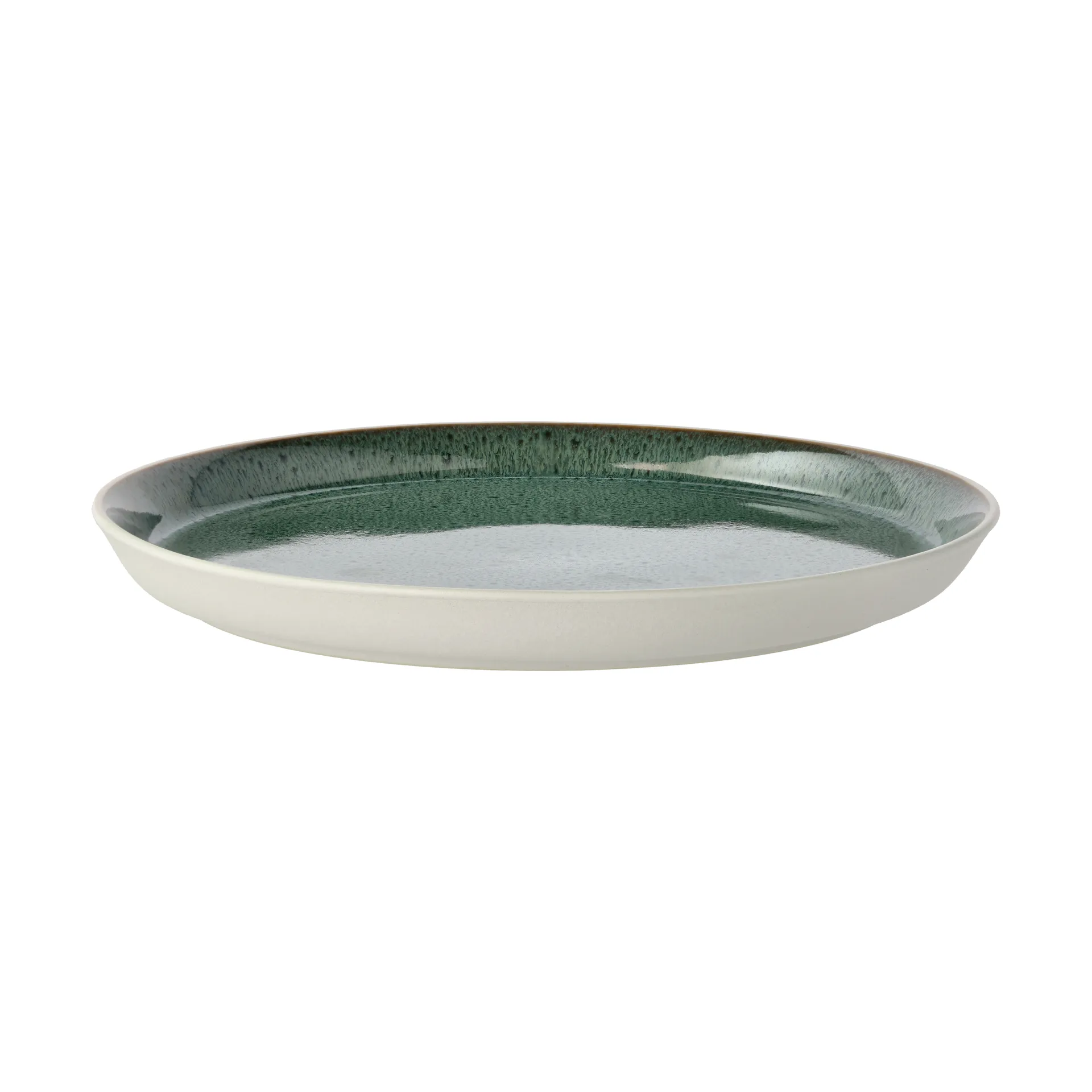Bitz plate gastro Ø27 cm, White-green Bitz