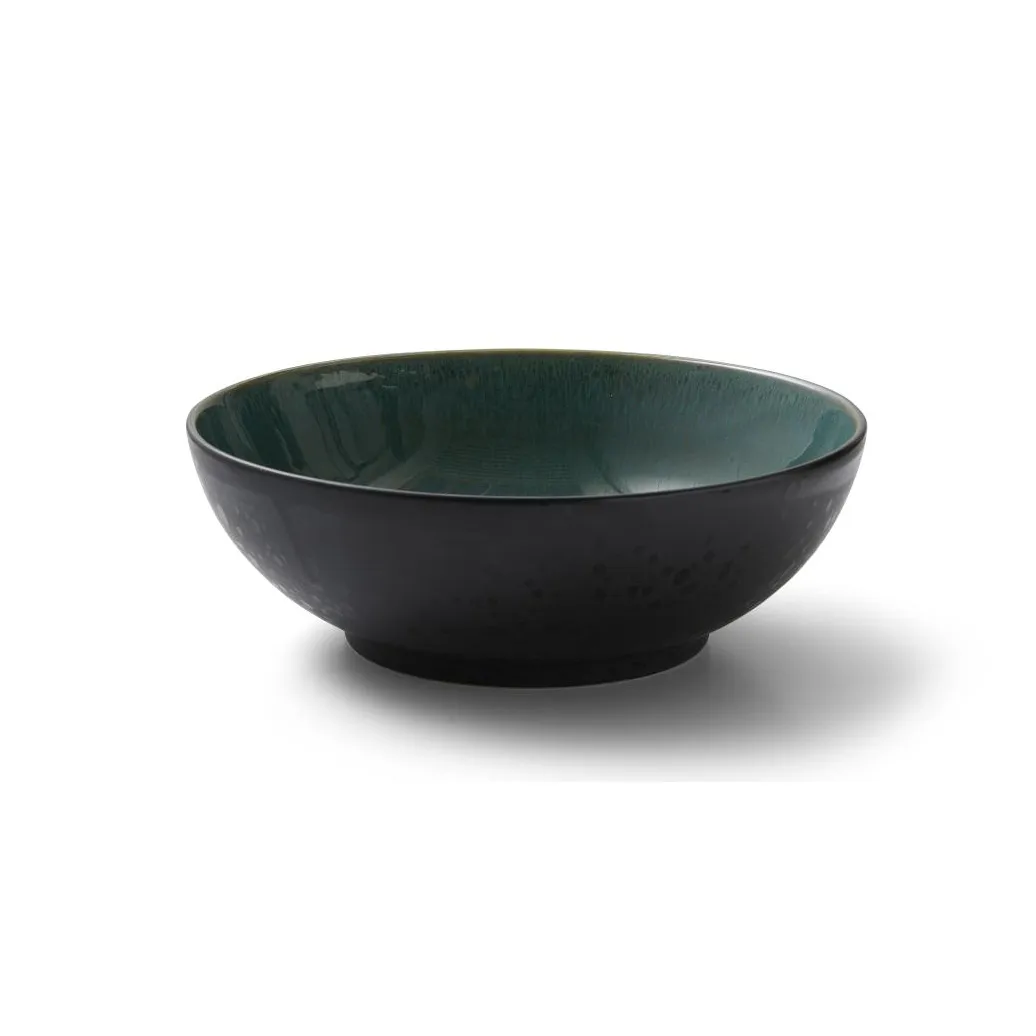 Bitz salad bowl Ø30 cm, Black-green Bitz