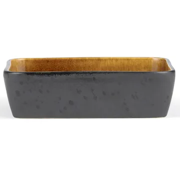 Bitz serving plate black 30x17 cm - Amber - Bitz